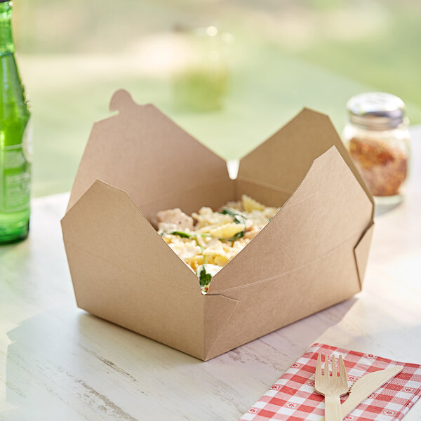 1000ml Kraft lunch box - KRLB1000