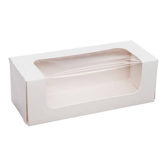 Box of 6 doughnut white (5 per pack) - DBW006