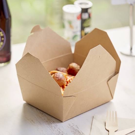 800ml Kraft lunch box - KRLB800
