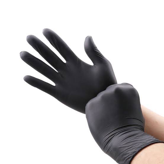Blue Nitrile glove (100pcs/full pack)- BLN100