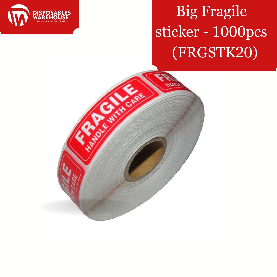 BIG FRAGILE STICKER FRGSTK20