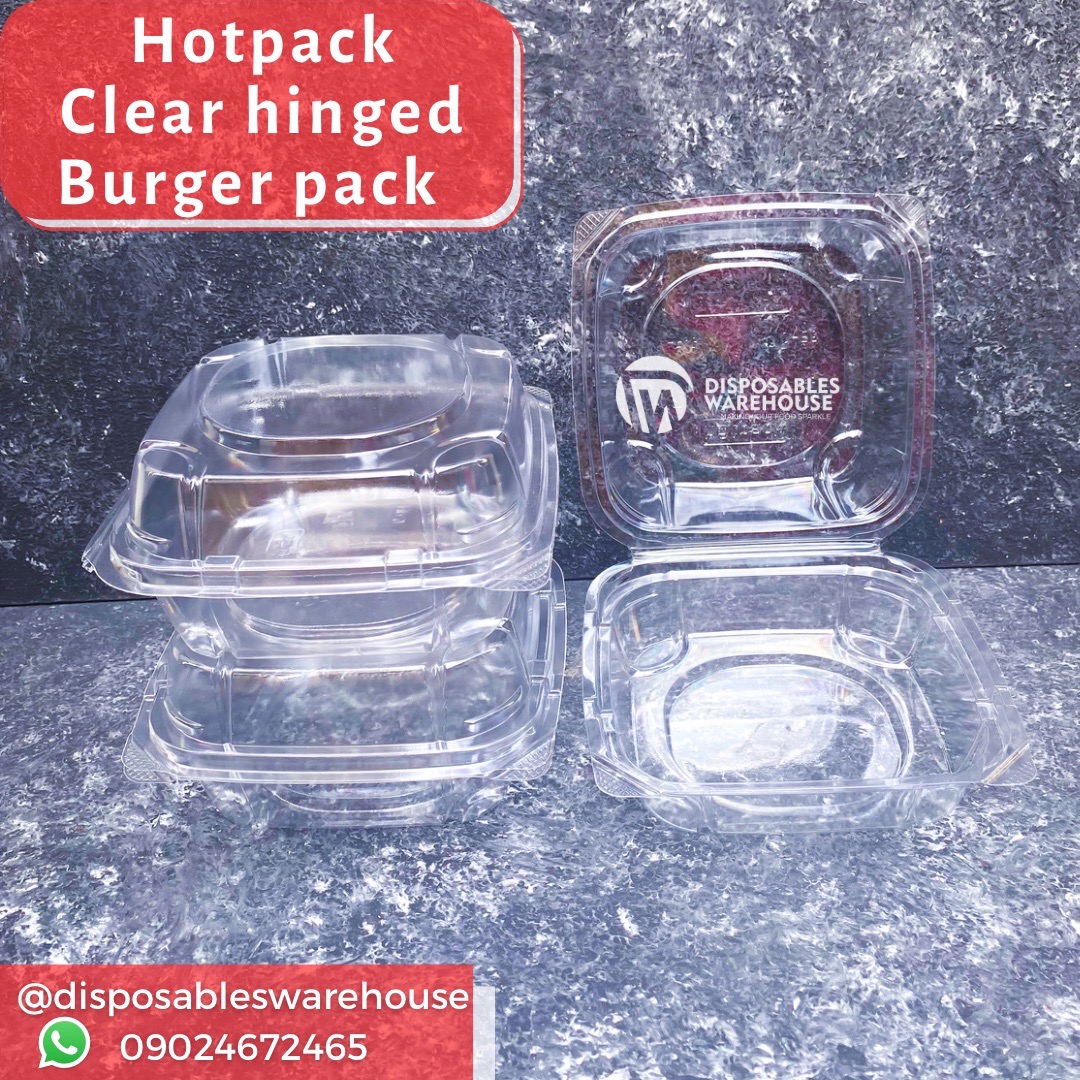 Hotpack burger pack (4.5 inches) - HPB500