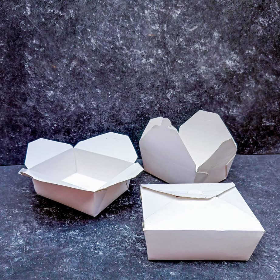 1000ml white lunch box - WLB1000