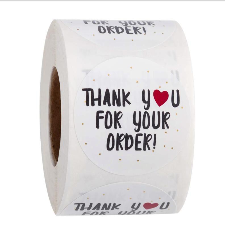 Thank you stickers - STK500