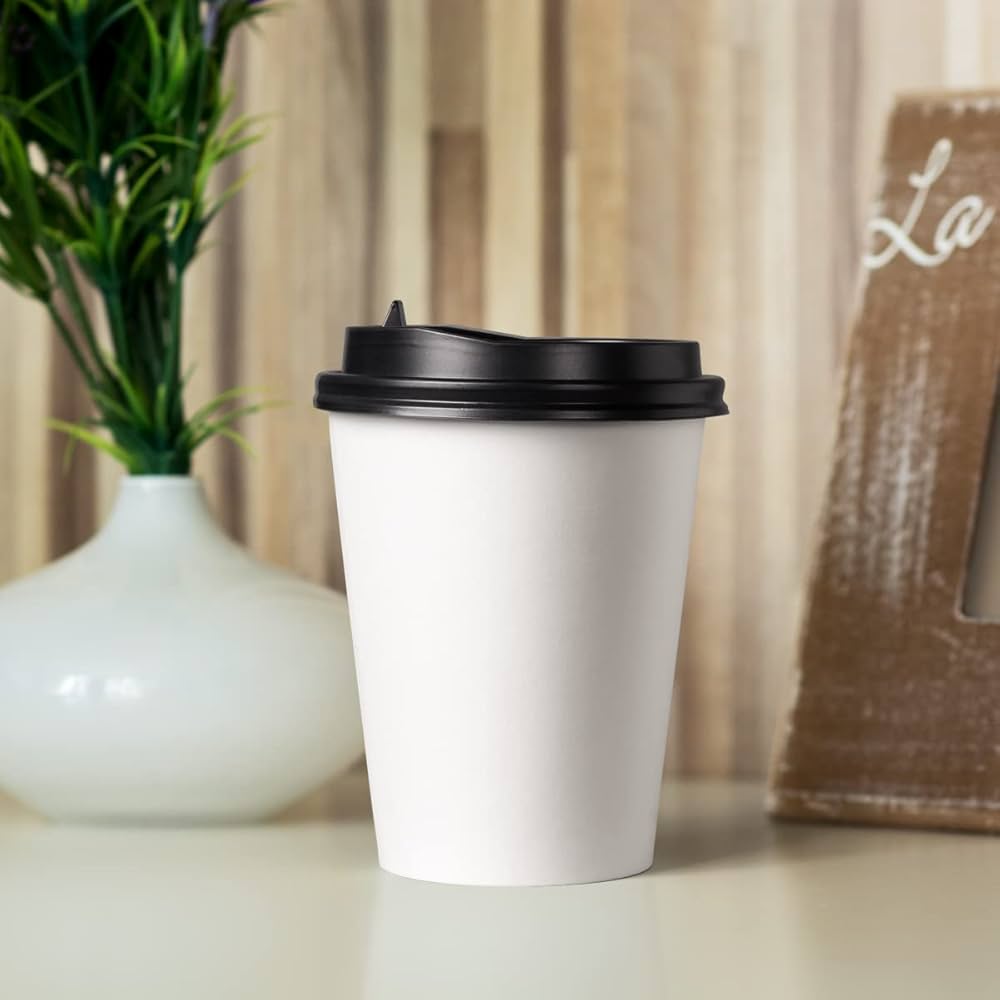 12OZ WHITE COFFEE CUP