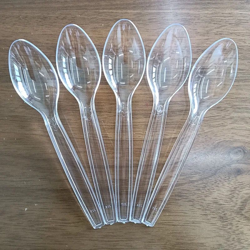 MEDIUM CLEAR SPOON