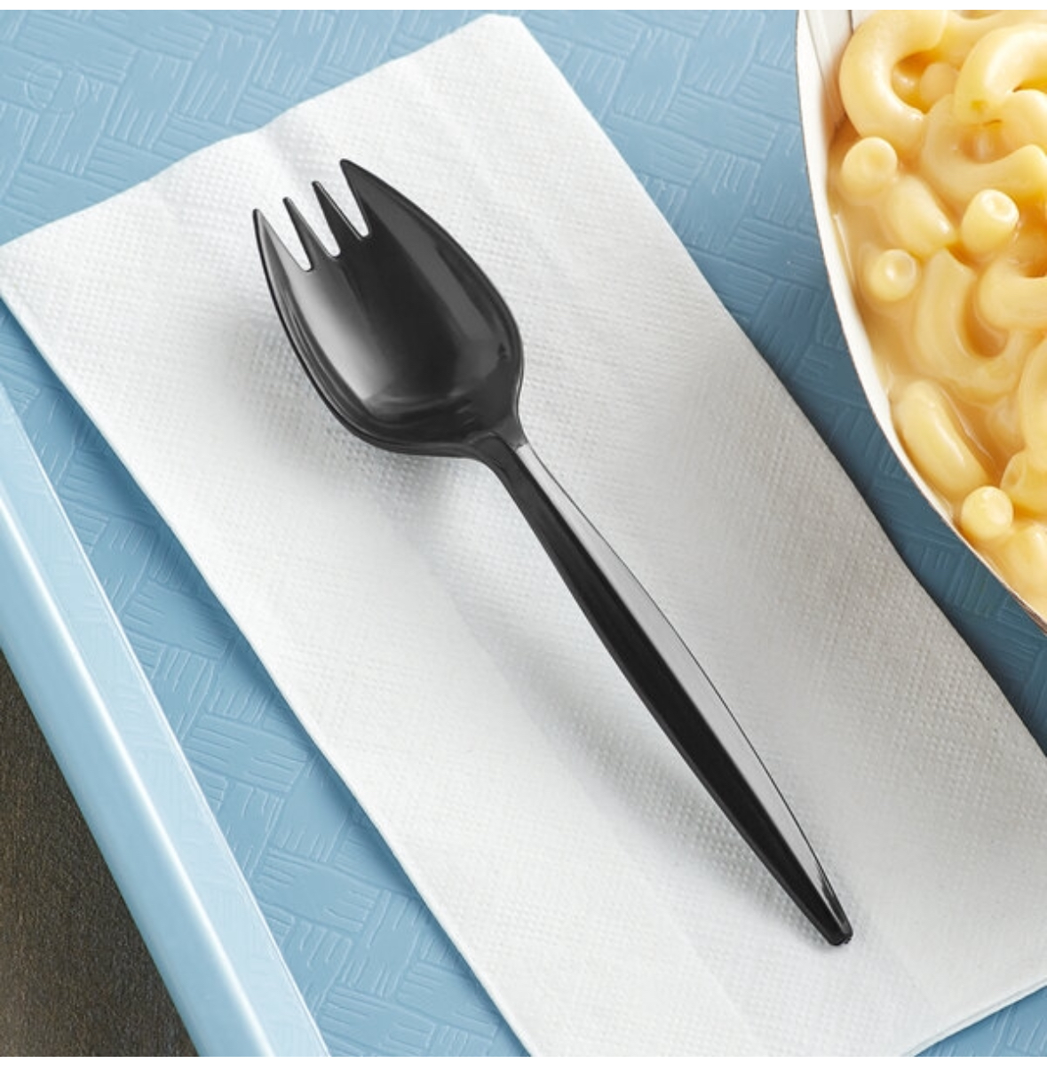 LONG BLACK DESSERT SPORK